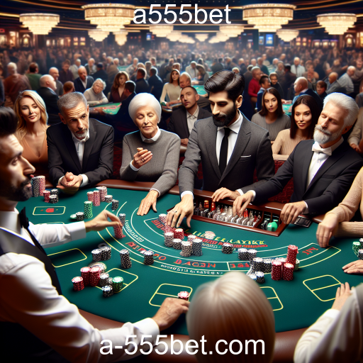 Experimente a Emoção do Casino ao Vivo no A555Bet